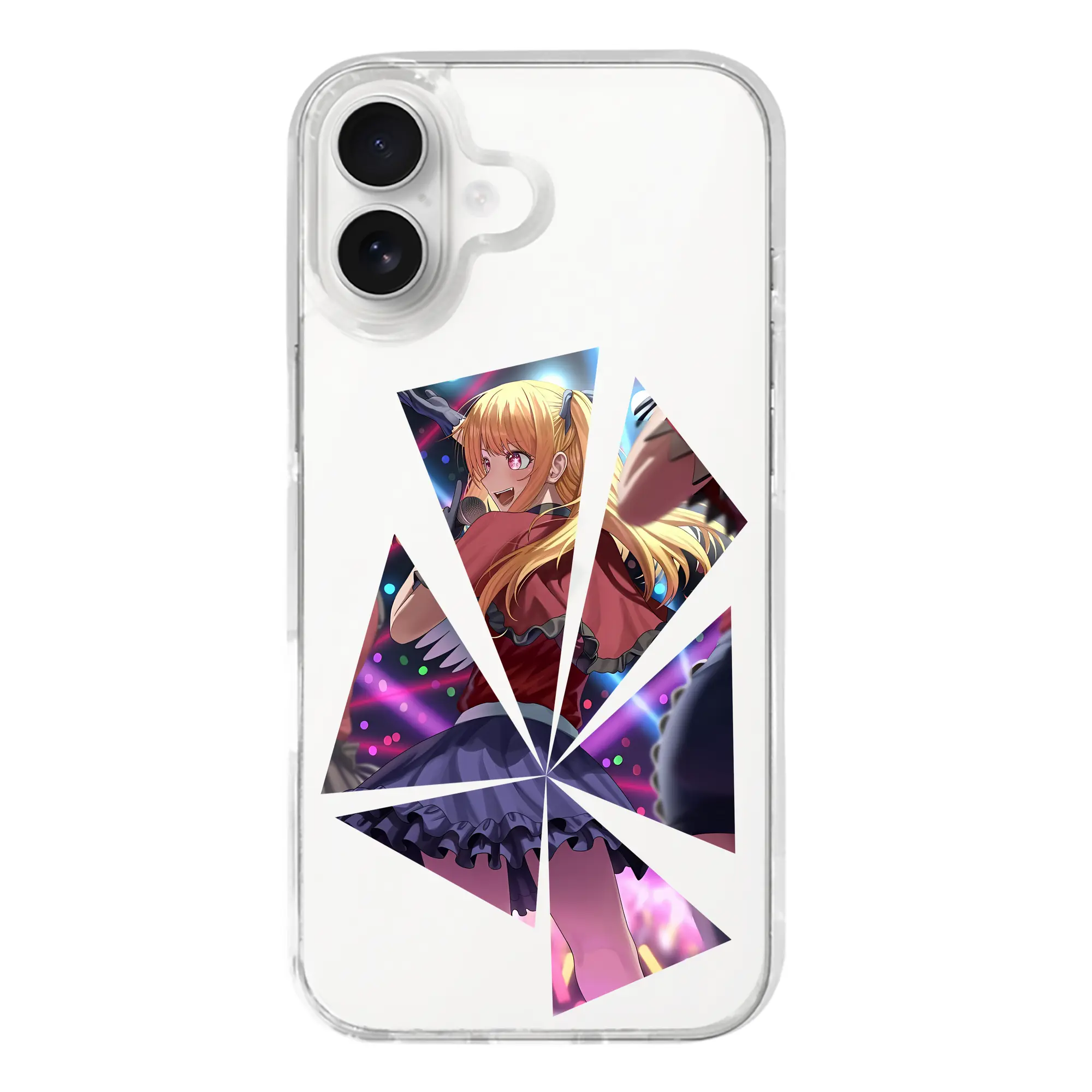 推しの子 グッズ,星野ルビー - iPhone 17シリーズ 透明スマホケース – 薄型・耐衝撃・精密フィット保護カバー